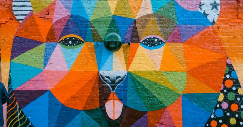 selective photograph of a wall with grafitti