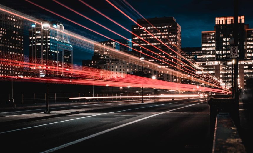 long exposure photography of road and cars