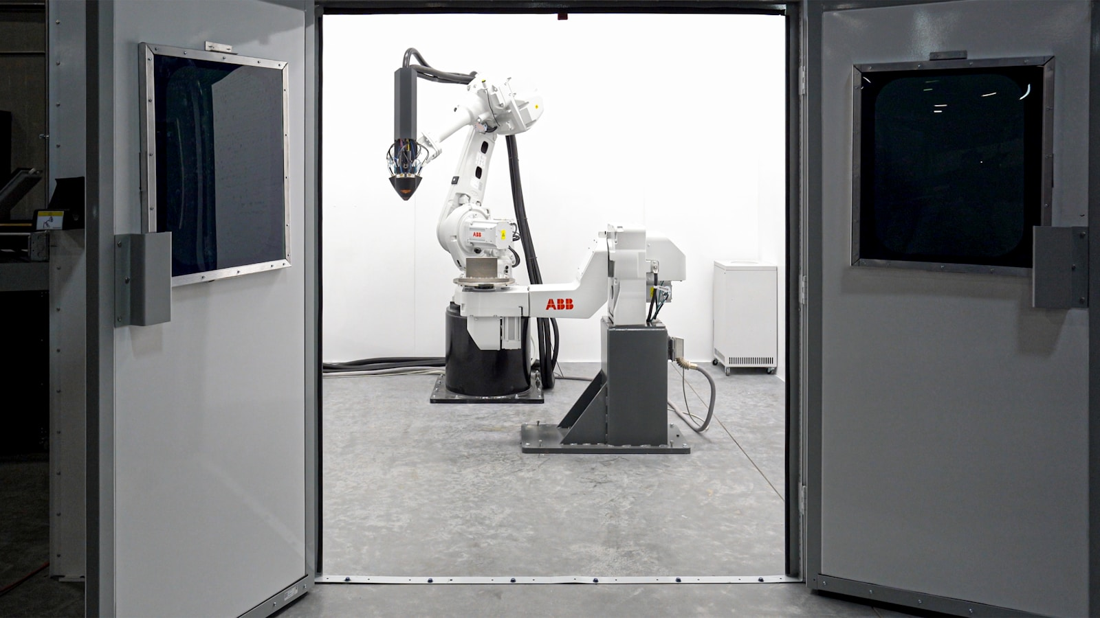 a machine in a room