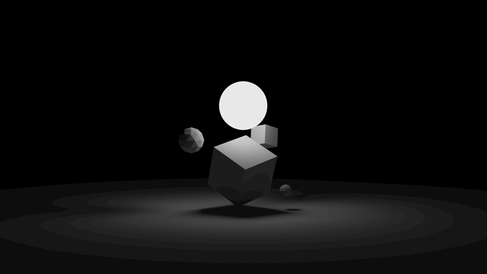 a black and white photo of a small object