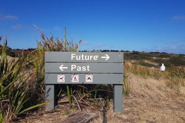 black and white wooden signage