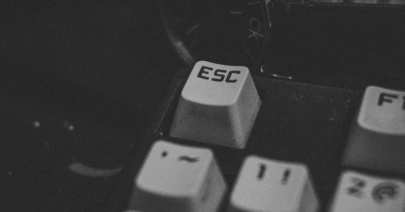 white and black computer keyboard