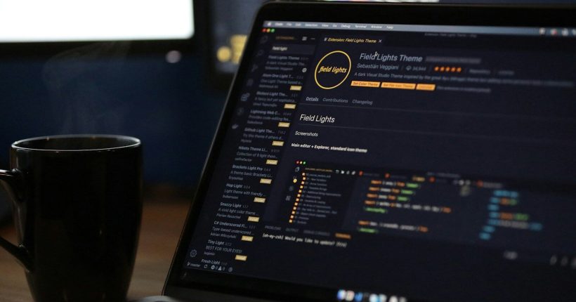 black samsung flat screen computer monitor