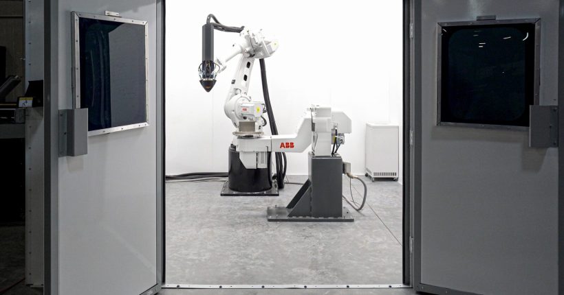 a machine in a room